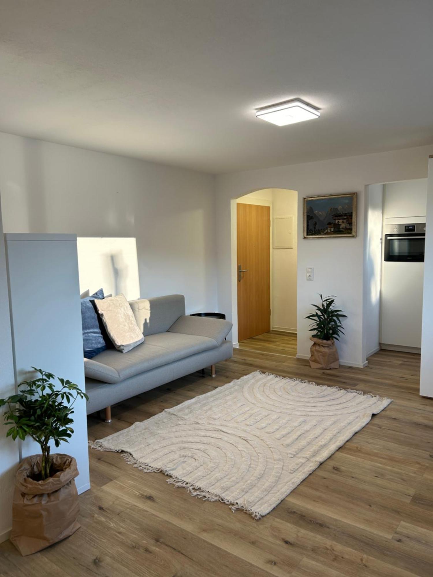 Schoene 1-Zimmer Wohnung Am Bahnhof 2 Parkplaetze Sonthofen Eksteriør billede