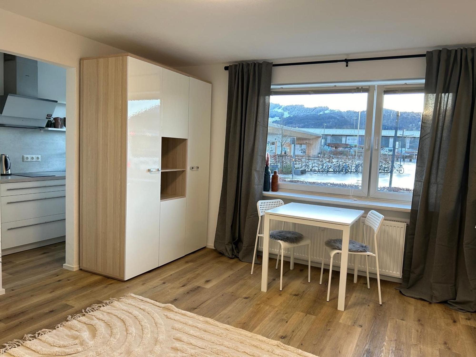 Schoene 1-Zimmer Wohnung Am Bahnhof 2 Parkplaetze Sonthofen Eksteriør billede